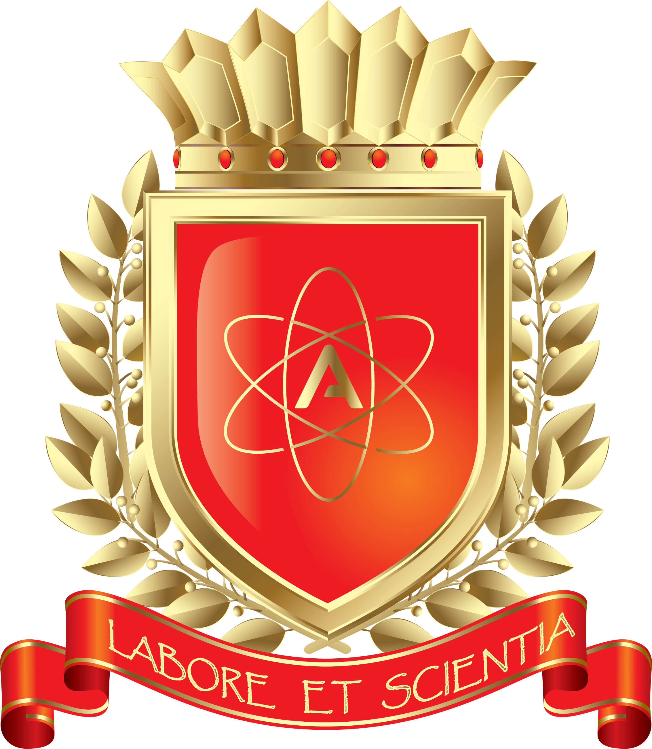 Герб Международной академии естествознания